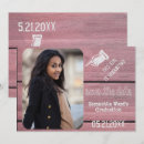 Recherche de rustic graduation invitations Vintage