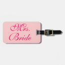 Recherche de mariage bagages étiquettes Bride