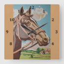 Recherche de tête de cheval horloges Peinture