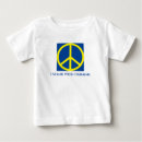 Recherche de paix bébé tshirts Ukraine