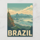 Recherche de souvenir brésil cartes postales Rio de janeiro