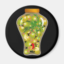 Recherche de olives noires magnets Vert
