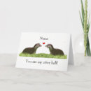 Recherche de loutre vœux cartes D'anniversaire de la loutre