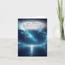 Recherche de ciel nocturne vœux cartes Bleu