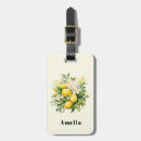 Recherche de citrons bagages étiquettes Blanc
