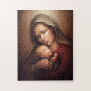 Recherche de mère de jésus puzzles Catholique