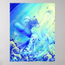 Zoek naar blauwe draak posters Wolken