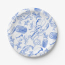 Recherche de fruits de mer assiettes en papier Cajun