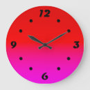 Recherche de écarlate horloges Rouge