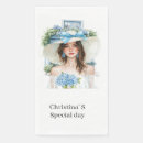 Recherche de hortensia serviettes Aquarelle