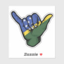 Recherche de shaka autocollants Drapeau