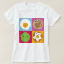 Recherche de petit déjeuner français tshirts Kawaii