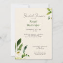 Recherche de white floral bridal shower invitations Nuptiale