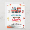 Recherche de dalmatien invitations Camion de pompiers
