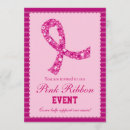 Recherche de rose de cancer invitations Collecteur de fonds