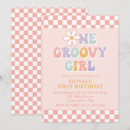 Recherche de premier de filles anniversaire invitations Rose