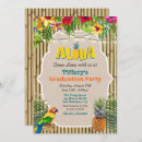 Recherche de aloha graduation invitations Luau
