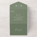 Recherche de olive green mariage invitations Tout en un