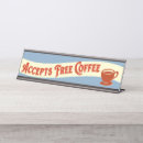 Zoek naar humor naambordjes Typografie