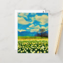 Recherche de peintures de printemps cartes postales Jonquilles