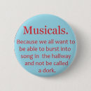 Recherche de musicaux badges Musical