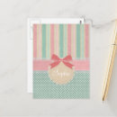 Recherche de rayures roses cartes postales Pour enfants