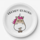 Recherche de licorne assiettes Partie de licorne
