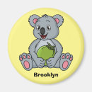 Zoek naar koala magneten Cartoon