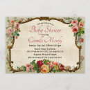 Recherche de antique baby shower invitations Victorien