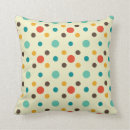 Recherche de petits pois décoration coussins Cercles