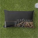 Recherche de or et blanc décoration coussins Noir