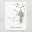 Recherche de fleurit mariage invitations Blanc