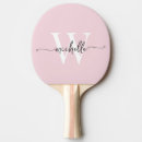 Recherche de tennis raquettes ping pong Initiale