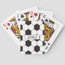 Recherche de motif du football jeux de cartes Soccer