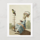 Recherche de femme lisant cartes postales Lecture