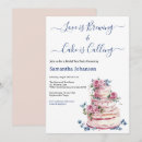 Recherche de patissiers invitations Aquarelle