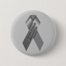 Recherche de de cancer du cerveau badges Gris