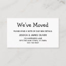 Recherche de dossier cartes visite Noir et blanc