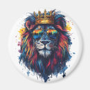 Recherche de tête de lion magnets Roi