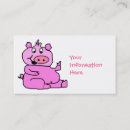 Zoek naar roze varken visitekaartjes Boerderij