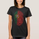 Recherche de drapeau du portugal tshirts Empreinte