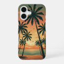 Recherche de palmiers tropicaux iphone coques Vintage