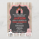 Recherche de de ferme invitations Rouge