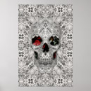 Zoek naar skull kunst Bloem