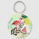 Recherche de ananas rose porteclés Flamant