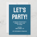 Recherche de saphir bleu invitations Simple