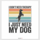 Recherche de chiens de thérapie autocollants Weimaraner