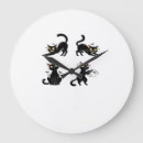 Recherche de inspiré horloges Noir