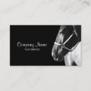 Recherche de cheval noir cartes visite Tête