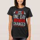 Recherche de maladie cardiaque tshirts Conscience